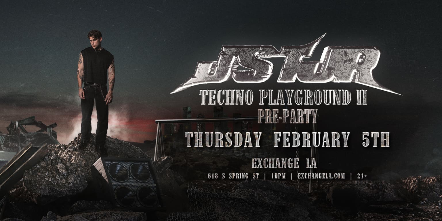 JSTJR live tour poster 2026